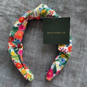 NWT rifle paper co knot headband
